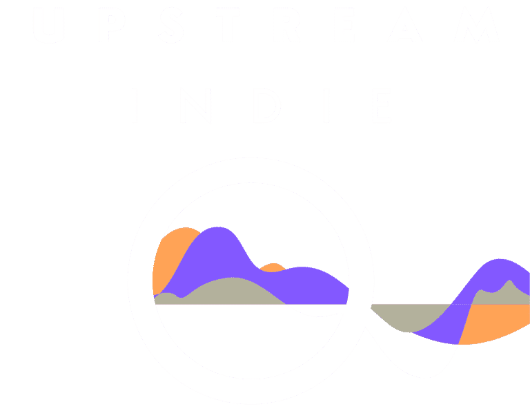 Upstream Indie Logo White